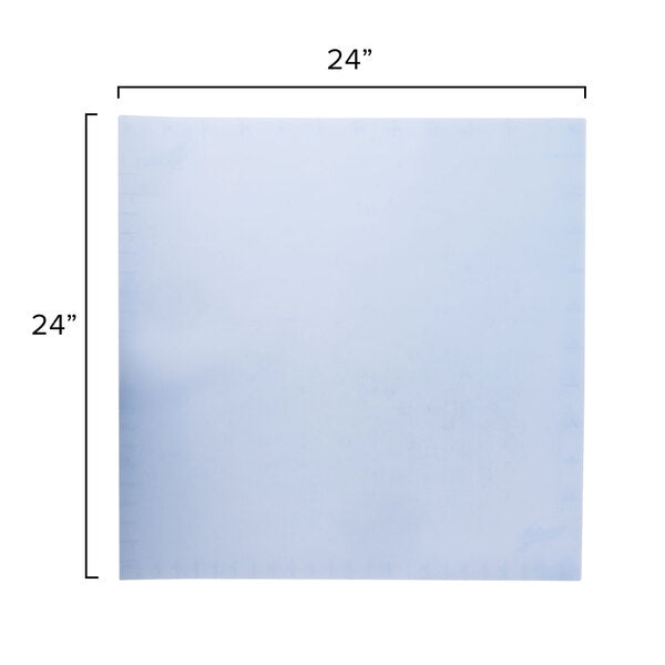 Ateco Non-Stick Silicone Baking Work Mat with Measurements, 24" x 24"