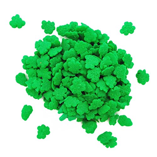 Edible Mini Shamrocks Sprinkles, 8 oz, 16oz, or 3 lbs.