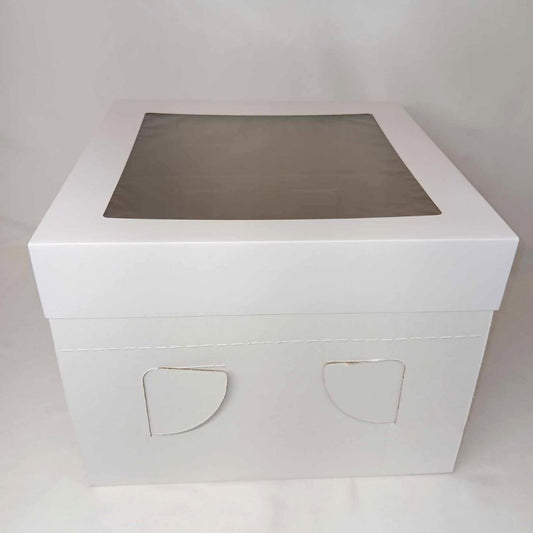 Adjustable Cake/Bakery Transportation Box - 10" x 10" x 12" - 3 count