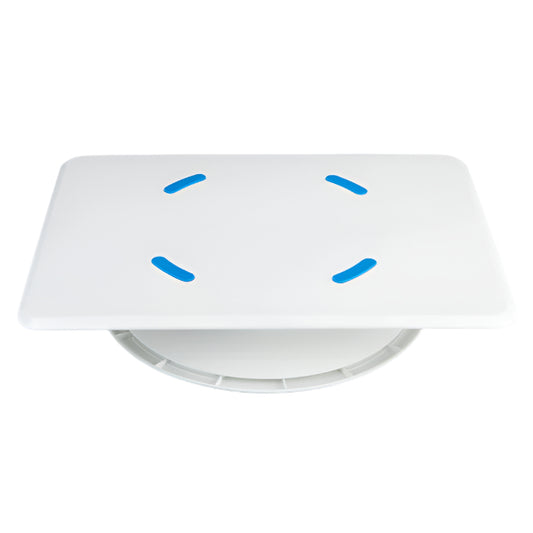 Two-Sided Decorating Turntable, Plastic Cake Stand / Turntable, 12" or 12" x 16"