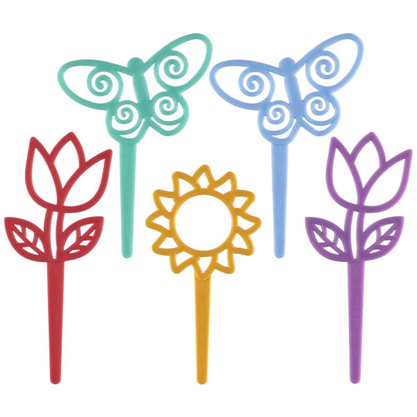 Springtime Assortment Cupcake Picks - 144ct