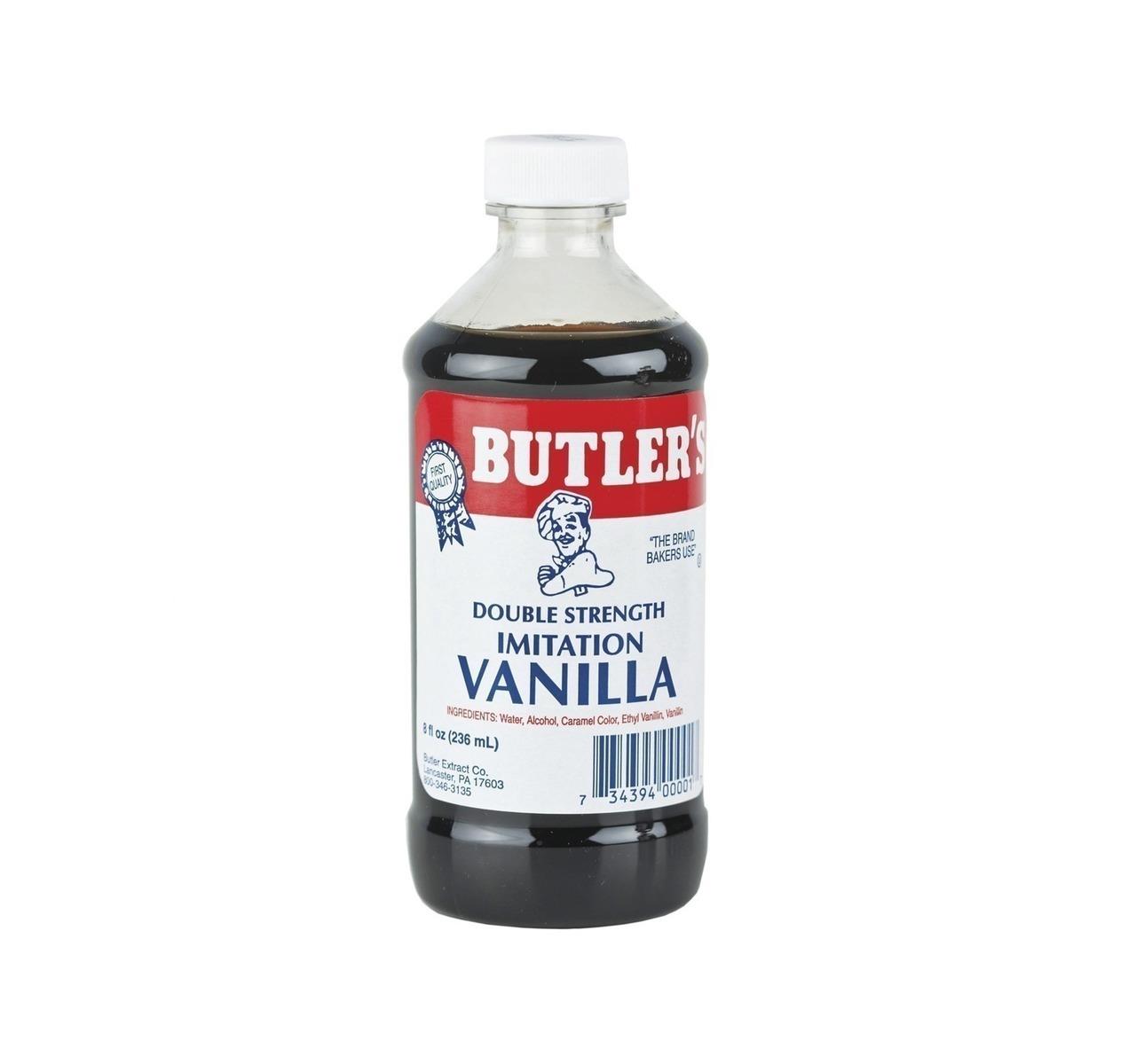 Butler's Best, Dark Double Strength Imitation Vanilla 8oz