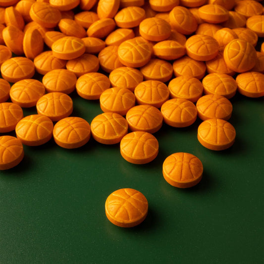 Oasis Supply Sports Ball Sprinkles, Basketball Shapes - 3 oz