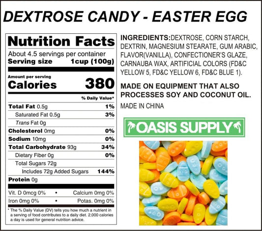 Oasis Supply Easter & Spring Mixes - Easter Egg Candy Sprinkles - 3 oz