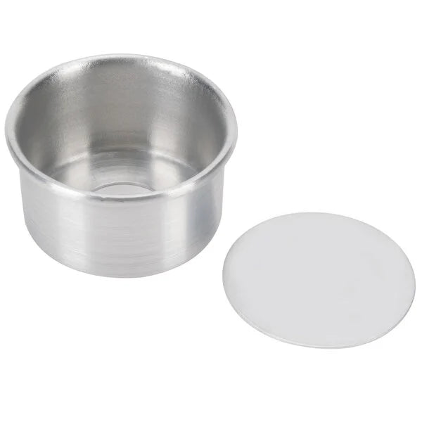 Aluminum Removable Bottom Pans for Cakes & Cheesecakes, Choose from 3" to 10"