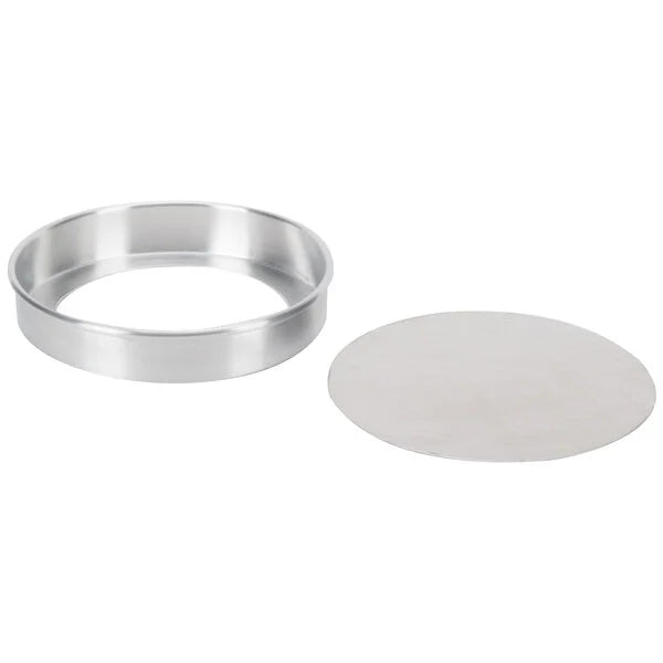 Aluminum Removable Bottom Pans for Cakes & Cheesecakes, Choose from 3" to 10"