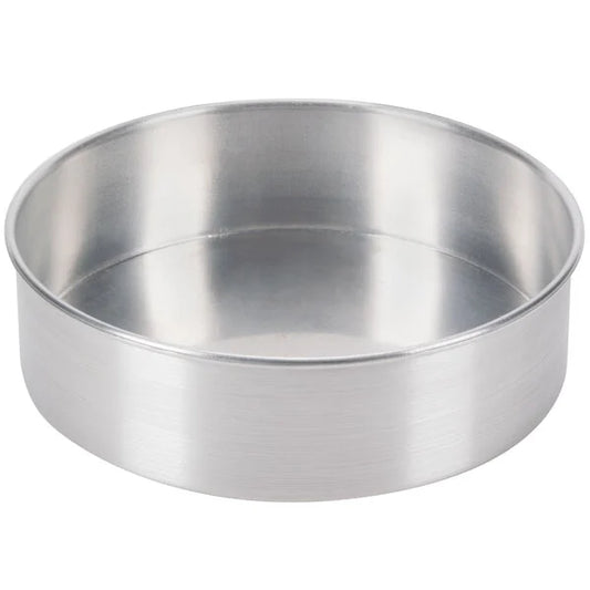 Aluminum Removable Bottom Pans for Cakes & Cheesecakes, Choose from 3" to 10"