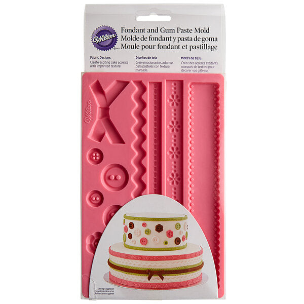 Wilton Fondant Tool, Silicone Fondant and Gum Paste Molds