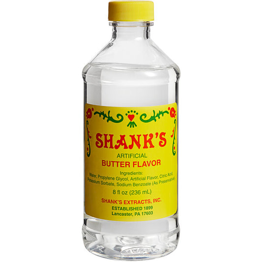Shank's Imitation Butter Flavoring, 8 oz