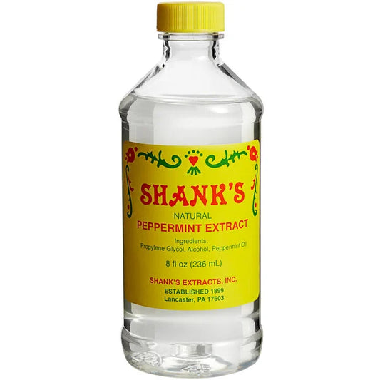 Shank's Pure Peppermint Extract, 8 oz.