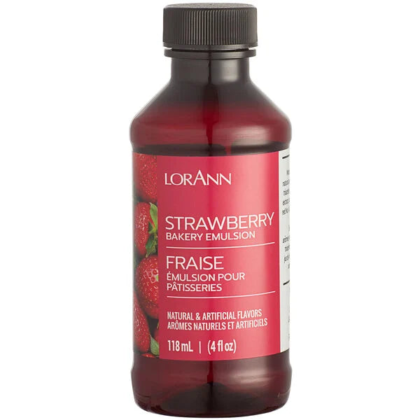 LorAnn Oils Strawberry Bakery Emulsion, 4 fl. oz