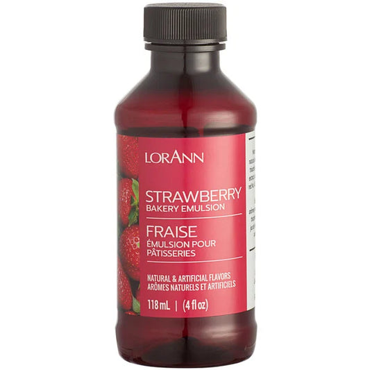 LorAnn Oils Strawberry Bakery Emulsion, 4 fl. oz