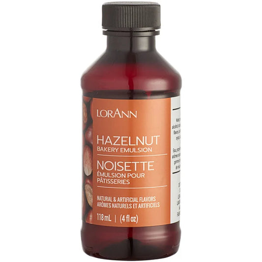 LorAnn Oils Hazelnut Bakery Emulsion, 4 fl. oz
