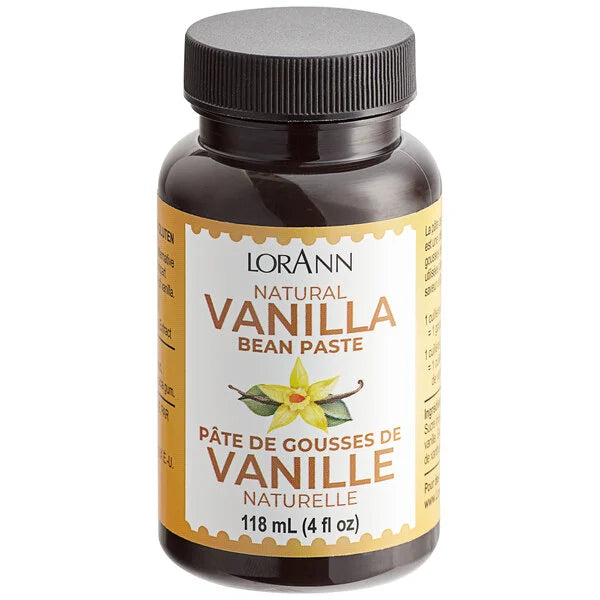 Lorann Oils, Natural Vanilla Bean Paste, 4 oz.
