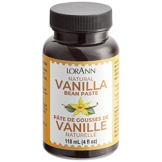 Lorann Oils, Natural Vanilla Bean Paste, 4 oz.
