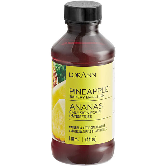 LorAnn Oils Pineapple Bakery Emulsion, 4 fl. oz