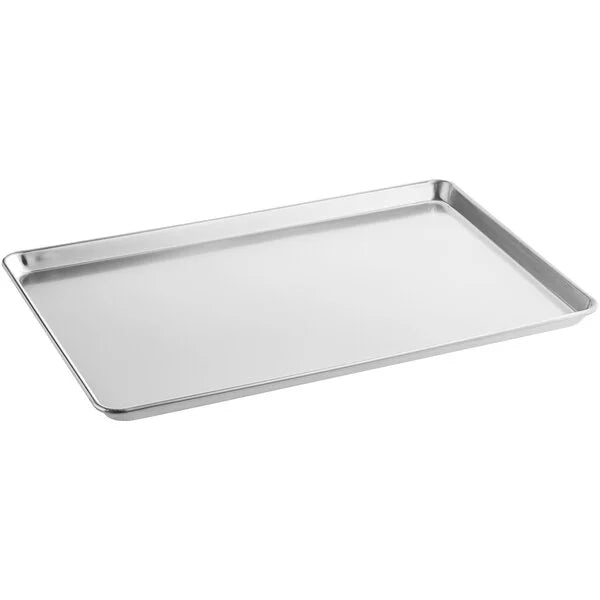 Sheet Pans, 19 Gauge Wire in Rim Aluminum Bun Pan / Sheet Cake Pans, All Sizes