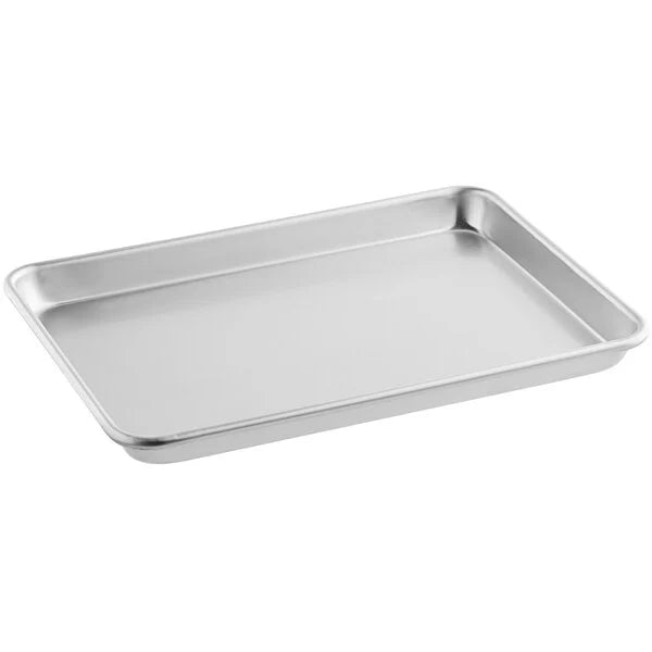 Sheet Pans, 19 Gauge Wire in Rim Aluminum Bun Pan / Sheet Cake Pans, All Sizes