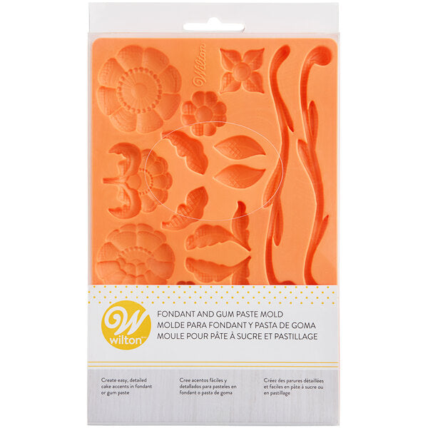 Wilton Fondant Tool, Silicone Fondant and Gum Paste Molds