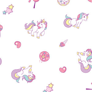 40" x 100' My Little Unicorn Cello