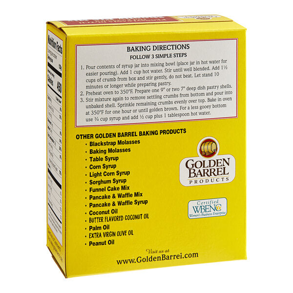 Shoofly Pie Mix with Syrup Included, 1.5 lb. or Full Case