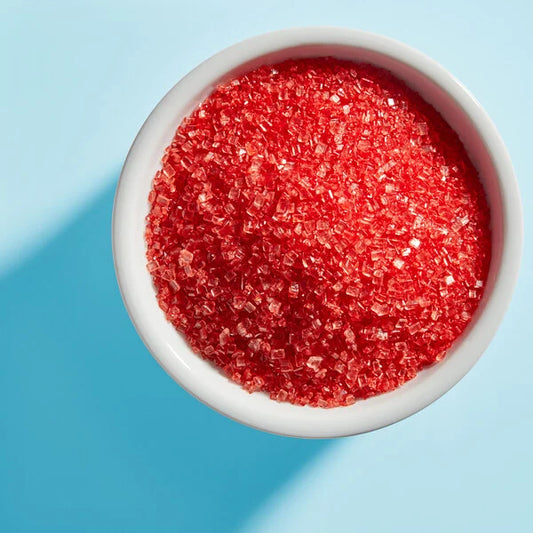 Sanding Sugar, Medium Crystal Sugar Edible Cake Toppings, Choose from 12 Colors