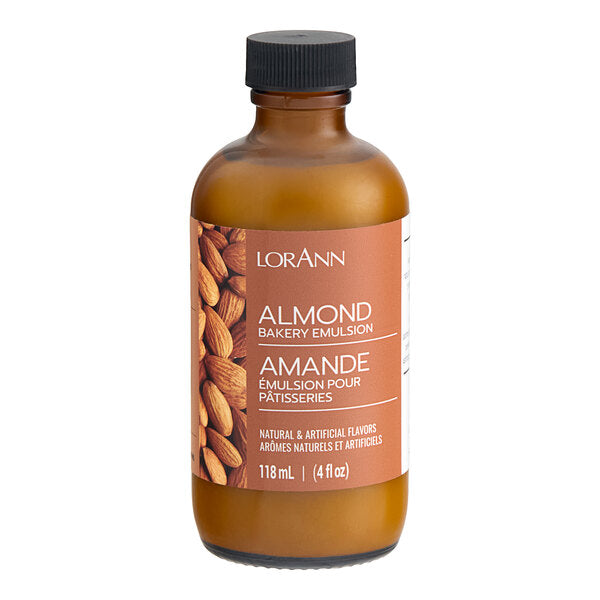 LorAnn Oils Almond Bakery Emulsion,  4 fl. oz.