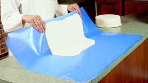 Ateco Non-Stick Silicone Baking Work Mat with Measurements, 24" x 24"