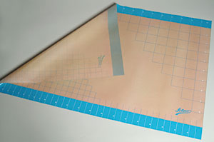 Ateco Non-Stick Silicone Baking Work Mat with Grid Measurements, 36" x 24"