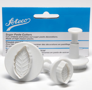 Ateco Leaf Cutter Set #2 - 3 Pcs