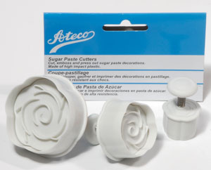 Ateco Rose Cutter Set - 3 Pcs