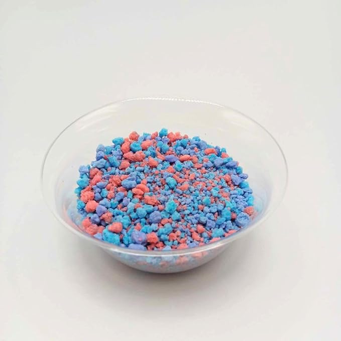 Cotton Candy Crunch Ice Cream Topping, Dessert Topping