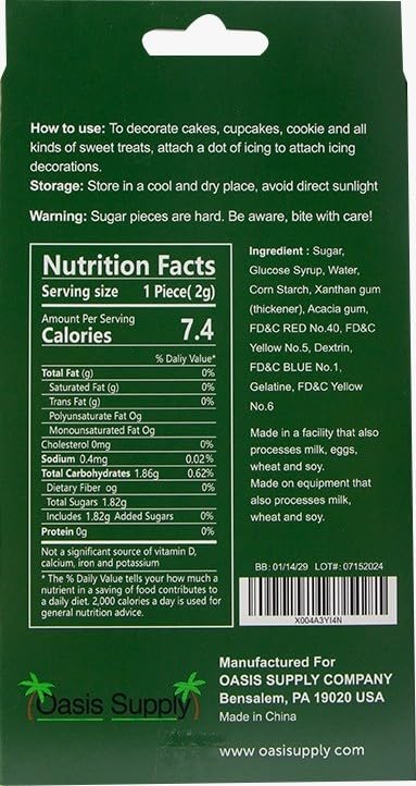 Christmas Holidays Edible Cake Decorations - Candy or Cupcake Topper - 15 Count Santa Face