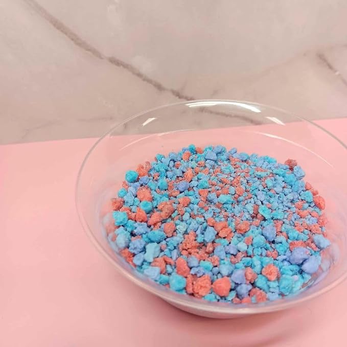 Cotton Candy Crunch Ice Cream Topping, Dessert Topping