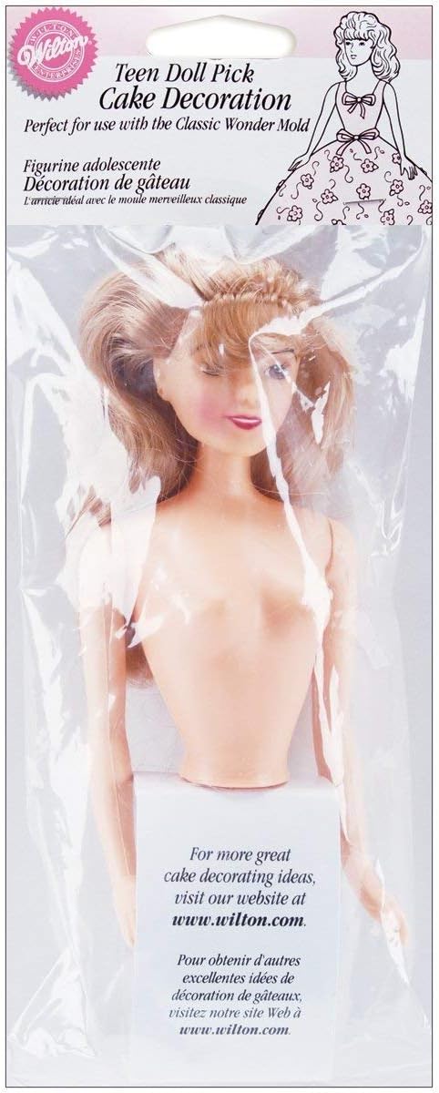 Wilton  Doll Pick (Blonde) Cake Topper