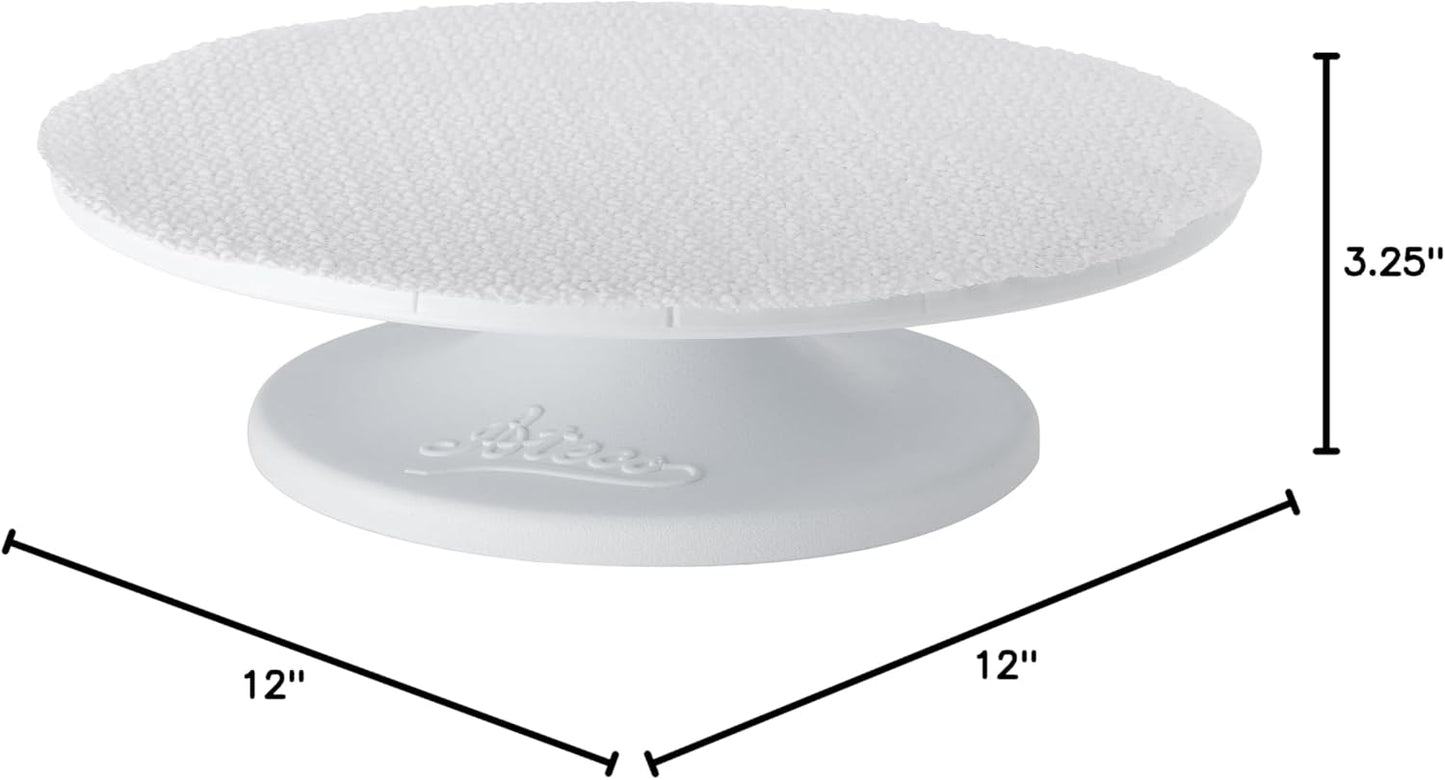 12" Revolving Plastic Cake Turntable / Stand