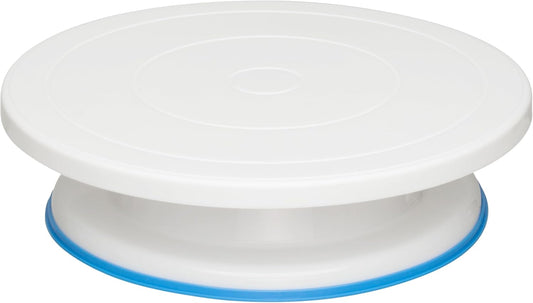 11" Revolving Plastic Cake Turntable / Stand with Non-Slip Base