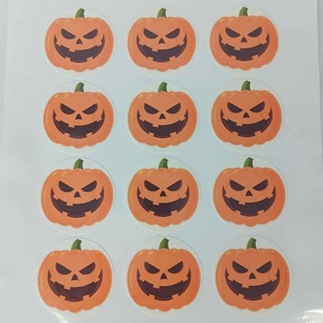 Edible Halloween Cupcake Toppers (12 Count) – Icing Circles Edible Cake Decorations for Baked Goods