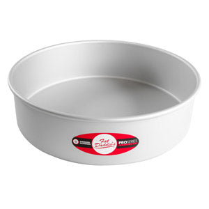 Fat Daddio's Round Aluminum Pans, 16-Gauge Hard Anodized Aluminum, Galvanized Steel 3" high and up to 18" Diameter