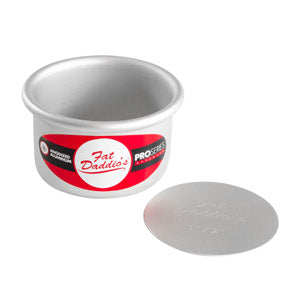 Fat Daddio's Aluminum Removable Bottom Pans, Round, Choose up to 16" diameter