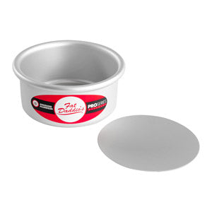 Fat Daddio's Aluminum Removable Bottom Pans, Round, Choose up to 16" diameter