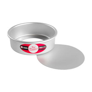 Fat Daddio's Aluminum Removable Bottom Pans, Round, Choose up to 16" diameter