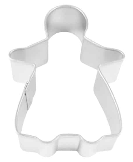 Cookie Cutter Gingerbread Girl 3" Tin
