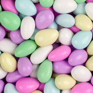 Jordan Almonds - Assorted Pastel Colors or All White