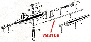 Basic Single Action Airbrush Gun