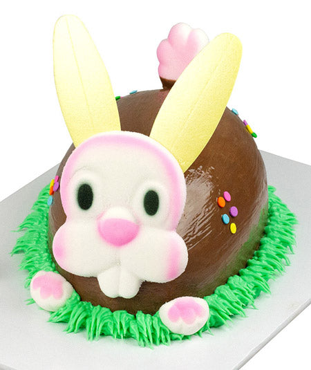 Edible Bunny Cake Set with Ears Set - 12 Sets