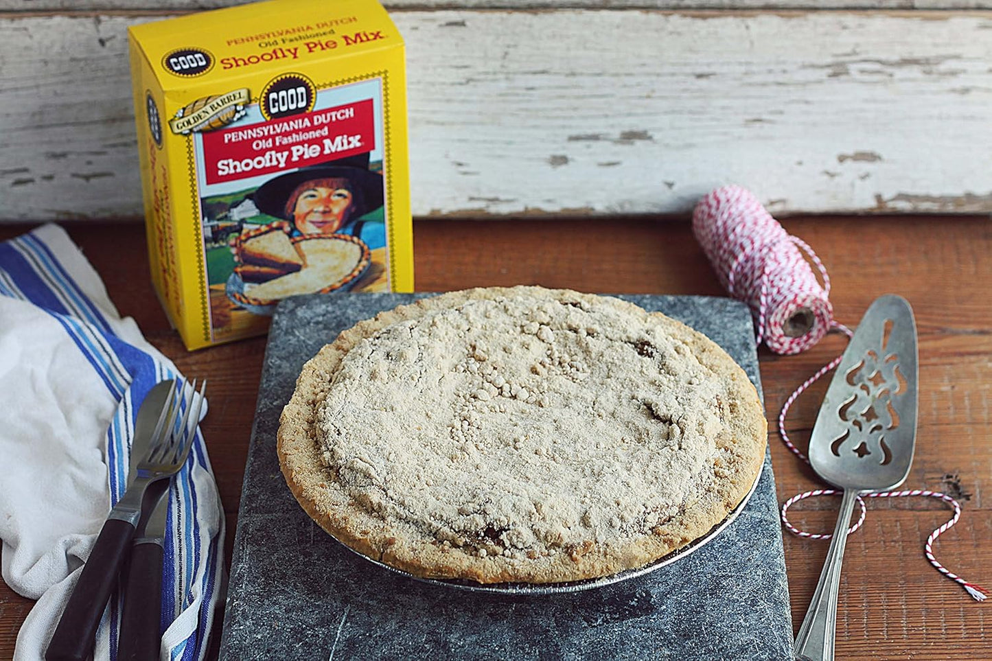 Shoofly Pie Mix with Syrup Included, 1.5 lb. or Full Case
