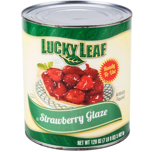 Strawberry Glaze Filling, #10 Can, 7.5 lb.