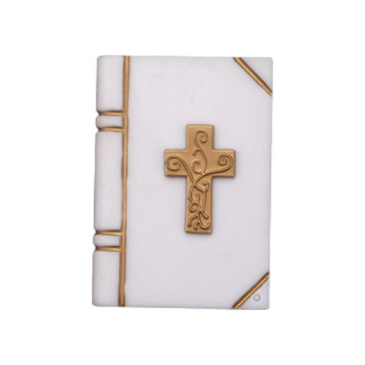Bible w/Cross - Large