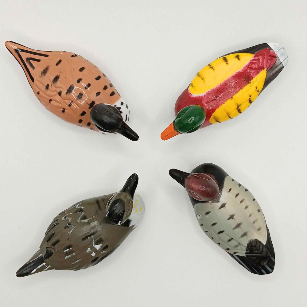 Oasis Supply 3" Mallard Duck Assorted Cake Toppers, 4 ct